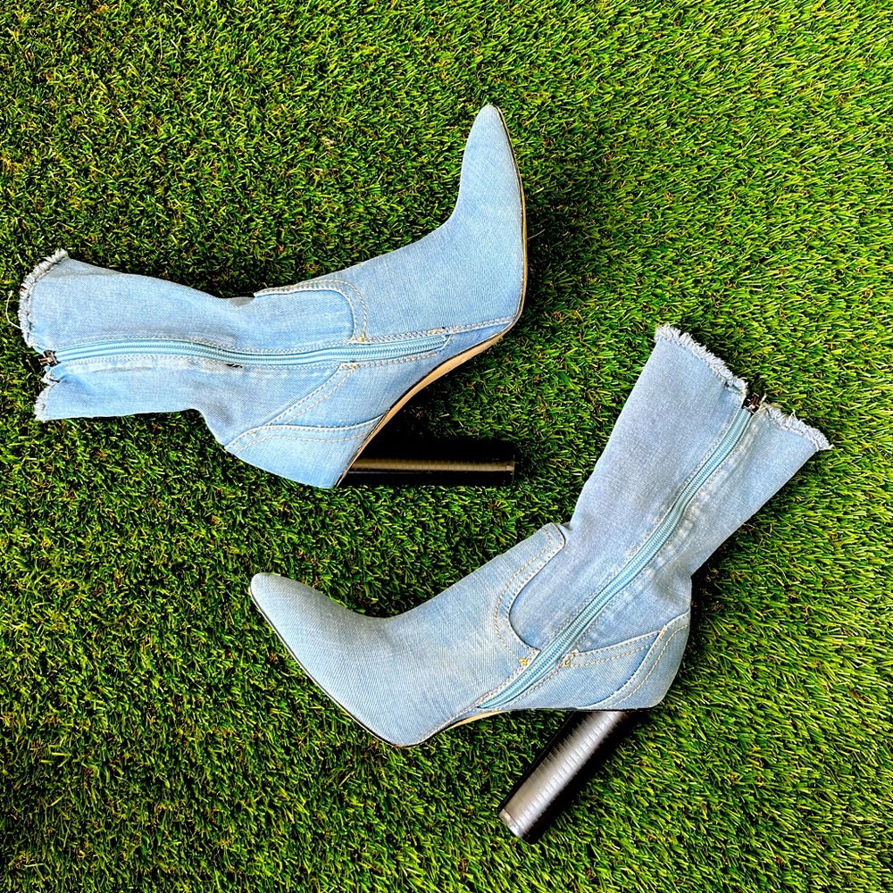Jean Ankle Boots - Cowgirl - Festival Fun Outfit Staple